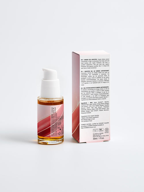 Antioxidant Ginkgo Gel Booster